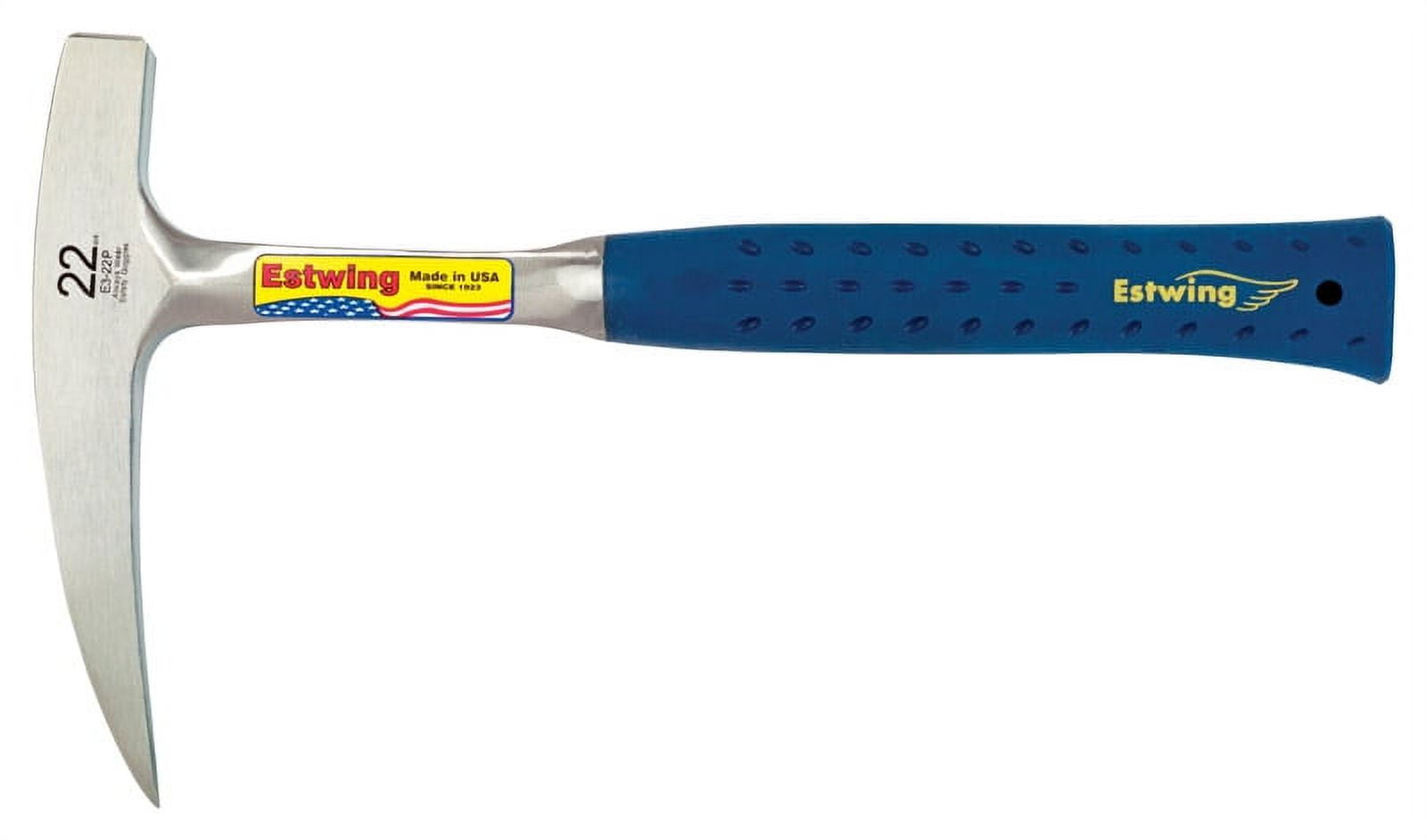 Estwing E3-22P 22-Ounce 13-Inch Rock Pick with Metal Handle
