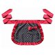 thumbnail image 1 of Half Apron Cotton Half Length Apron Little Dot Decor for Women Gilrs Ladies (Red), 1 of 3