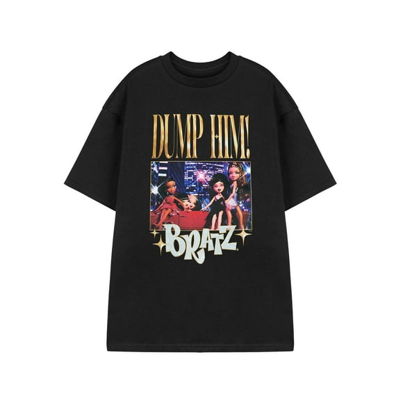 Bratz Womens Black Short Sleeved T-Shirt