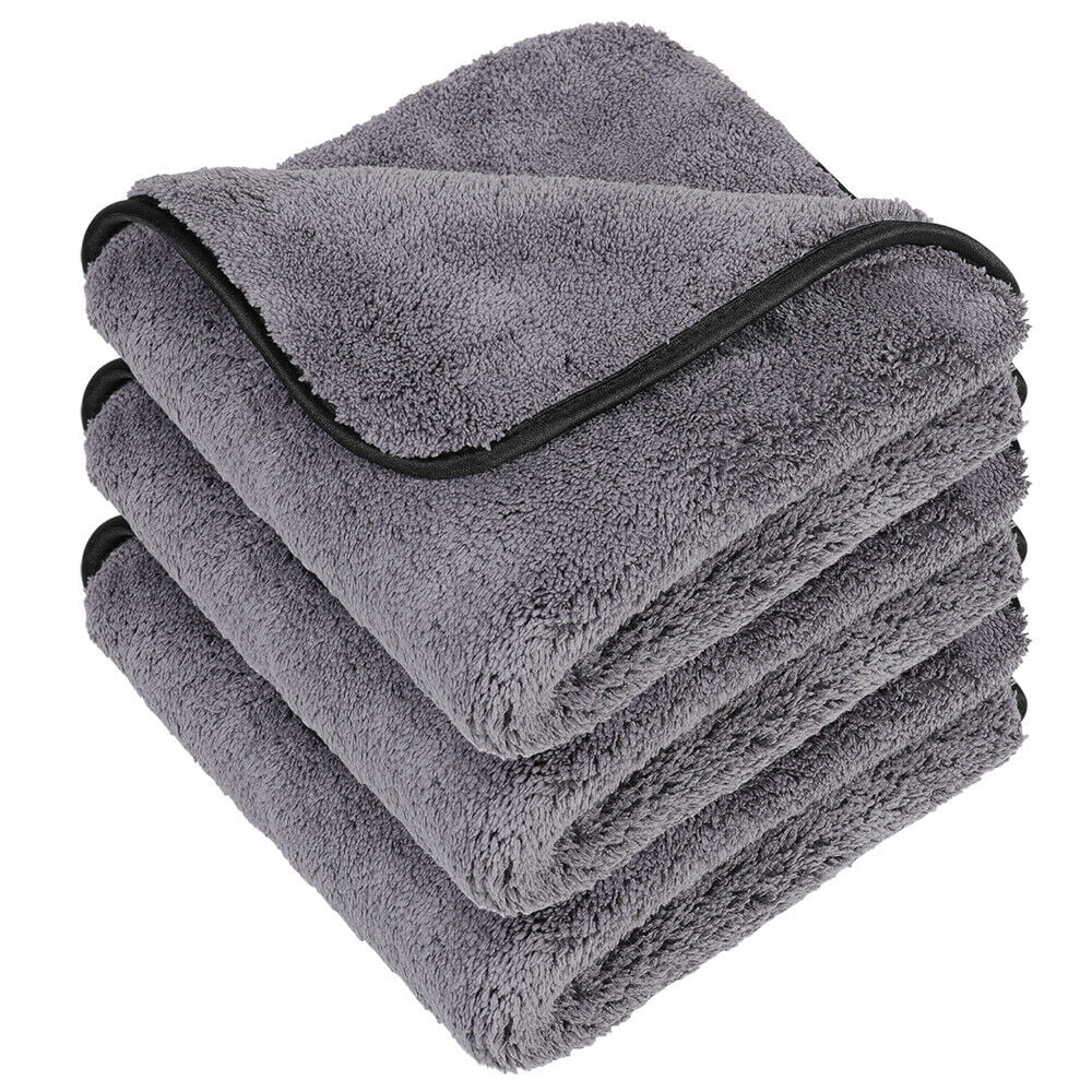 Microfiber Car Cleaning Cloths 1200GSM Thick Plush Car Microfiber Car Cleaning Cloths 1200GSM Thick Plush Car