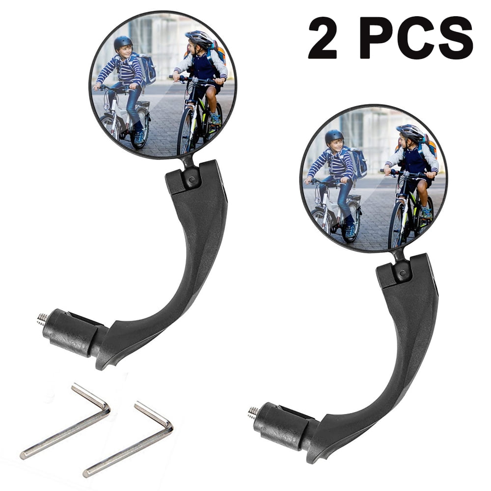 Bike Mirrors Handlebar Rearview Mirror Adjustable Bar End Bike