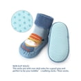 thumbnail image 3 of Deago 5 Pairs Infant Baby Boy Girls Toddlers Moccasins Non-Skid Indoor Slipper Shoes Socks Booties with Grips, 3 of 8