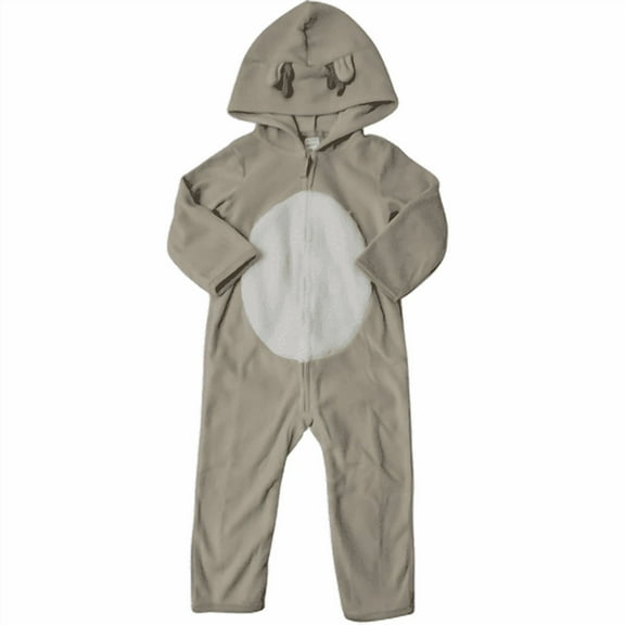 Carters Reindeer Size 24M Zip-Up 1 Piece Warm Long Sleeve Easy Care Jumpsuit