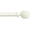 Weathered White, variant on eTeckram 5/8" Single Curtain Rod with Balle Finials,Pewter,28‘’-48‘’