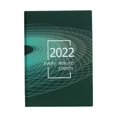 thumbnail image 1 of Planificador Calendario 2022 Planificador Portátil Agenda Escritorio Diarios Bloc de Notas Comercial, Verde, 1 of 5