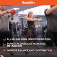 thumbnail image 4 of Kettlebell Body Sport de 18 kg recubierta de vinilo de hierro fundido, 4 of 8