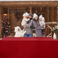 thumbnail image 3 of Mantel HolidayIdeas, mesa ajustable rojo de 6 pies, 4 lados, paquete de 2, 3 of 8