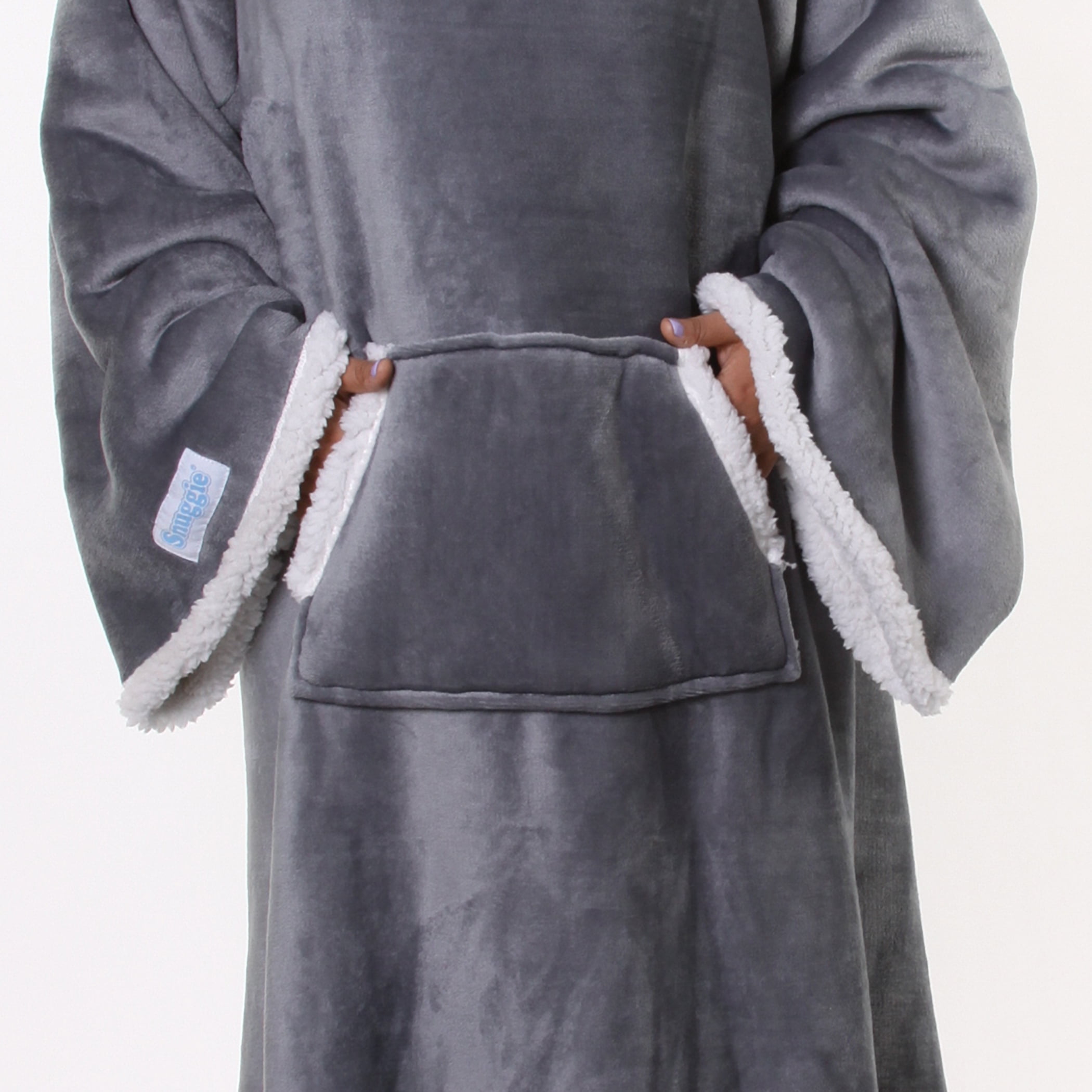 Snuggie Sherpa-The Original Wearable Blanket That Maroc