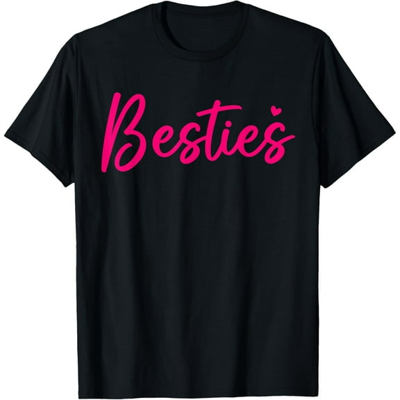 Besties Cute Matching Mother Daughter Best Friend Womens T-Shirt