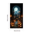 thumbnail image 3 of Halloween Door Curtain Decorations, 71" x 35" Door Cover | Door Curtain for Doorways, Entrances, Haunted Houses, and Halloween Parties, #09, 3 of 6