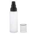thumbnail image 4 of Botella de vidrio vacía con bomba para loción, crema y suero, rellenable para viaje 100ml, 4 of 9