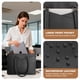 thumbnail image 2 of Cshidworld Bolso Tote de Cuero de 15.6 Pulgadas para Laptop para Mujer, Maletín Impermeable para Computadora y Bolsa de Trabajo para Oficina, Negocios, Universidad, Viajes, Bolso Mensajero de Cuero,, 2 of 7