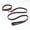 Coffee Brown, variant on Homebia Designs Heavy Duty Dog Collar and Leash Set-Adjustable Leather Dog Collar with Strong Metal Buckle&Durable Lead-Training&Walking Set for Large Dogs,German Shepherd,Great Dane,St. Bernard