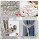 thumbnail image 5 of Pack Of 2 Curtains Cord Decorative Clip Curtain Holder No Drilling Curtains Tiebacks Curtains Tie Back Curtain Tie Holder Beads Curtain Clips Elastic, 5 of 5