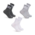 thumbnail image 5 of Fruit of the Loom Womens Value Mid Crew Socks, 3-Pack, Sock Sizes 4-10, 5 of 9