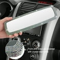 thumbnail image 2 of Car Rear View Mirror with Crystal Diamond Simple Telescopic Buckle Design Bling Rearview Mirror Interior Decoration, 2 of 8