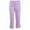 Wisteria, variant on Boxercraft BW6202 Ladies Travel Crop Pant-Oxford Heather-XXS