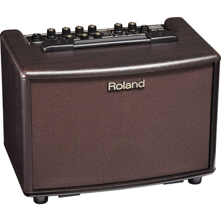 Roland AC-33RW 30W 2x5 Acoustic Combo Amp (Best Amp For Roland V Drums)