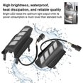 thumbnail image 4 of 2pcs Daytime Running Lights 2?Color IP67 Fog Lamp Fit for Toyota Prado 120 FJ120 LC120 03?09, 4 of 5
