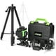 thumbnail image 1 of Multifuncional 16 líneas Nivel láser 3 ° Máquina de autonivelación Batería de litio reca KKnoon  Kit de gradienter, 1 of 7