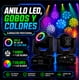 thumbnail image 2 of Set 2 Cabeza Movil Aro Rgb Robotica 90w Con Mochila, 2 of 7