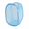 thumbnail image 1 of Cesta de malla para la colada, cesta de almacenamiento para el hogar, cesta para ropa sucia plegable, cesta para ropa sucia, 1 of 5