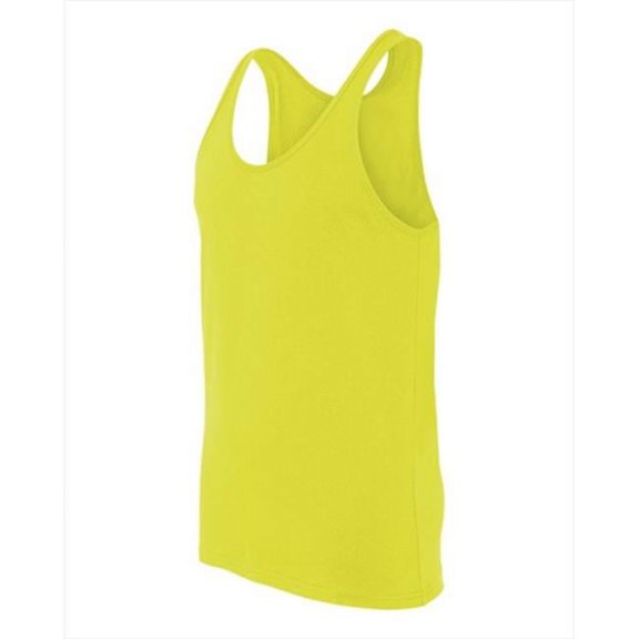 Bella-Canvas C3480 Unisex Jersey Tank - Neon Yellow - Medium