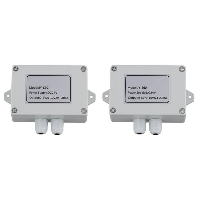 2X Transmisor de Pesaje, Amplificador de Pesaje, Sensor de Peso, Convertidor de Voltaje y Corriente, CC 12-24 V, 4-20 MA, Amplificador de Celda de Carga.