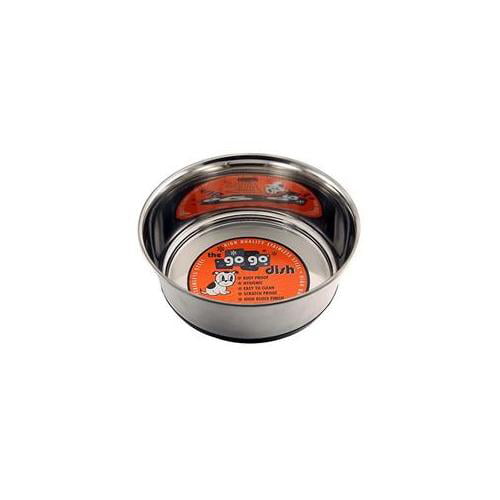 GoGo Pet Products Stainless Steel Anti-Ant Pet Dog Bowl 8-Ounce 