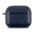 thumbnail image 2 of Funda de cuero para auriculares Funda profesional Mosquetón de metal a prueba de golpes Visual Mujer Hombre Reemplazo de regalo para Airpods 3 Azul oscuro Eigraketly EL005099-04, 2 of 2