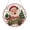 B, variant on Angel Diamond Art Sun Catcher for Christmas Decorations, 2D Acrylic Vintage Pearl Art Pendant for Window and Xmas Tree, Holiday Party Hanging Decoration, Christmas Gift, 7.87 Inch