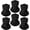 6 Black, variant on Gaiter Bandana Mask: Cooling Mask Breathable Cover Ski Scarf Protection from Dust Sun Wind