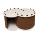 thumbnail image 2 of Cama de de gato de mascota de fieltro Casa de mascotas para gatos interiores para todas sofá portátiles resistente a los rasguños, 2 of 8
