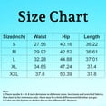 thumbnail image 3 of Linen Pants Women Petite Casual Straight Leg Pants Ladies Elastic Waist Pull On Trousers with Pockets,Cotton Soft Breathable ankle pants，Split Button Design Khaki 2XL, 3 of 6