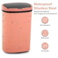 thumbnail image 4 of YRLLENSDAN,Kitchen Trash Cans 13 Gallon,Kitchen Garbage Can with Lid,Automatic Trash Cans Touchless,Simple Human Trash Can,PINK,2 Pack, 4 of 7