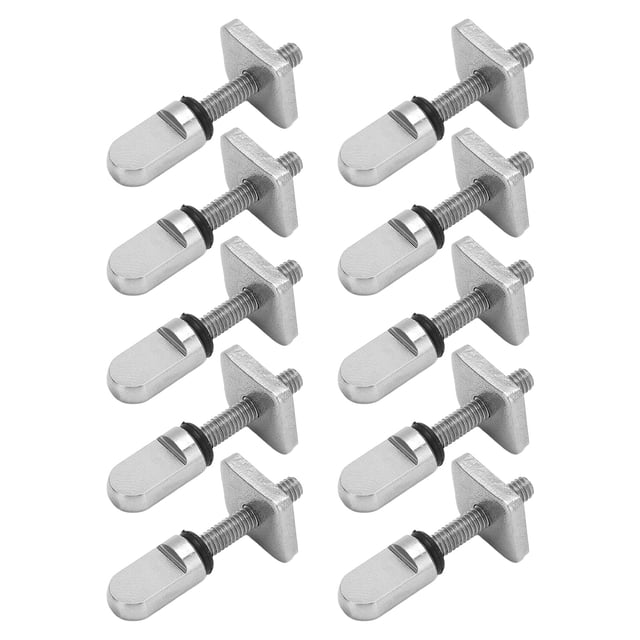 Surfing Screw, Thumb Fin Screw Rustproof Simple Installation 10pcs For Longboards For Paddleboards Fin Box