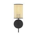 thumbnail image 3 of Trade Winds Remy 1-Light Wall Sconce in Matte Black, 3 of 3