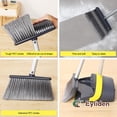 thumbnail image 5 of Eyliden Long Handle Sponge Mop, Broom and Dustpan Cleaning Set, Yellow, 2 count, 5 of 9