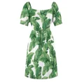 thumbnail image 6 of Tropical banana leaves III Sleeveless Dress womans clothing evening dress woman Aesthetic clothing, 6 of 6