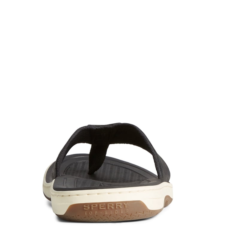 Sperry Men\'s Havasu Perf Leather Thong Sandal Size 11 Black Comfort Casual Style Amazon.com | Sperry Havasu Thong Perf Black 9 M (D) | Sandals main image 3