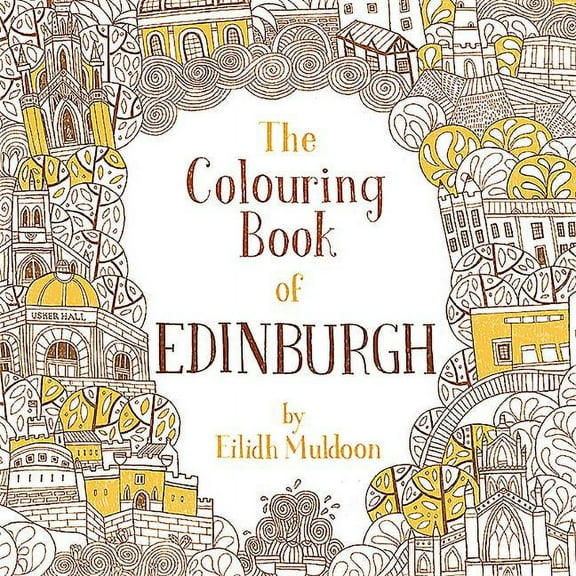 The Colouring Book of Edinburgh, (Paperback)