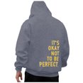 thumbnail image 3 of Gerichy Hoodies for Men Loose Solid Hooded Sweater Top Hoodies for Men Dark Gray,M, 3 of 5