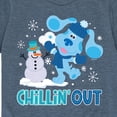 thumbnail image 3 of Blue's Clues & You! - Chillin' With My Snowmies - Toddler And Youth Short Sleeve Graphic T-Shirt, 3 of 5