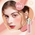 thumbnail image 2 of Aliver Liquid Blush, Soft Cream Face Blush,Natural Matte Finish Looking, Face Cream Blush Makeup Long-Lasting, Moisturizing Lightweight Blendable Feel - 1Pack, 2 of 10