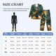thumbnail image 4 of Fotbe Whimsical Starry Night Scene Pijama de Hombre con Estampado de Manga Larga, Conjunto de 2 Piezas, Ropa de Dormir Suave y Cómoda con Bolsillos-Small, 4 of 7