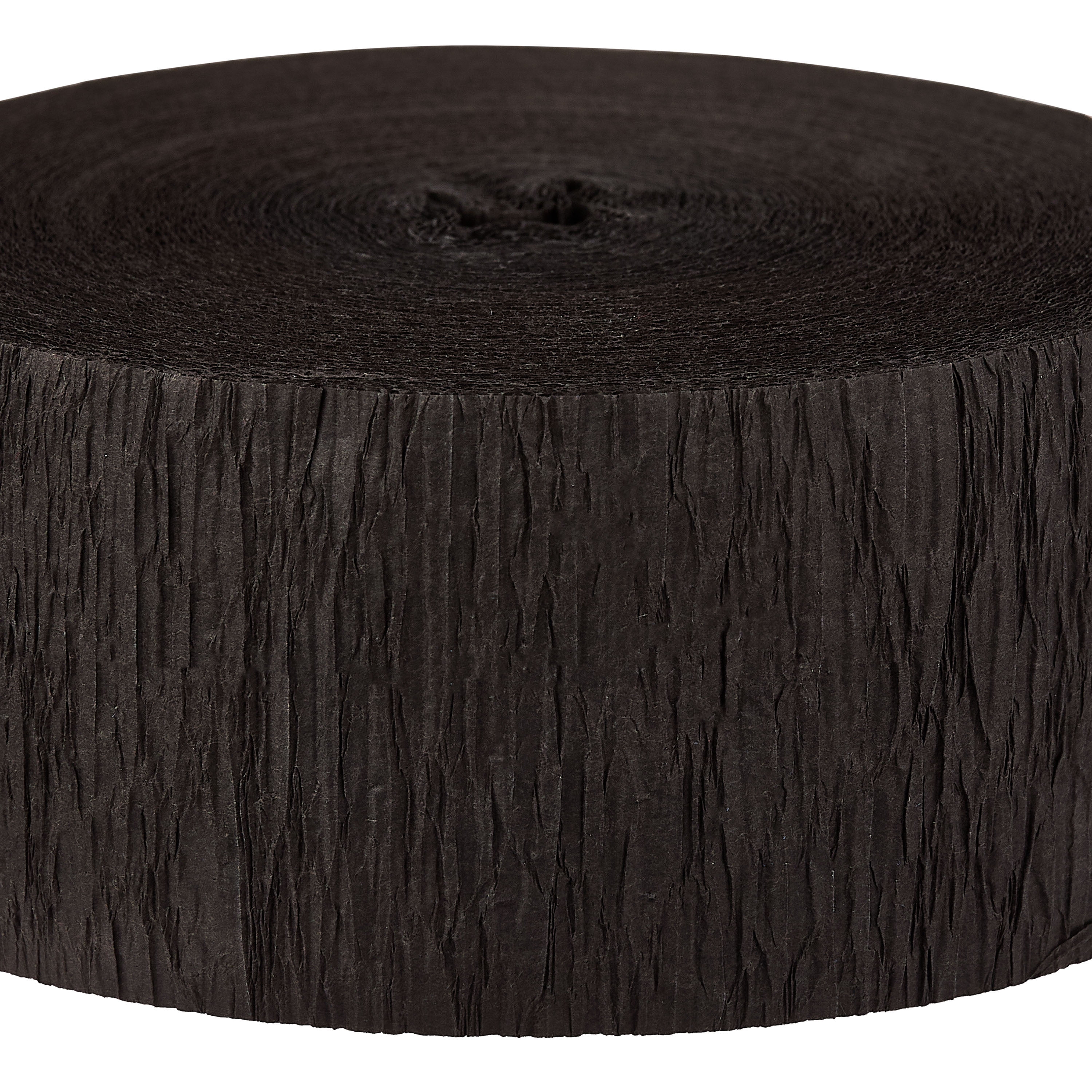 Black Paper Party Streamer, 150', by Way To Celebrate