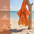 thumbnail image 3 of Mainstays Hooded Beach Towel, Starfish, 1 Piece, 24" x 48", 3 of 5