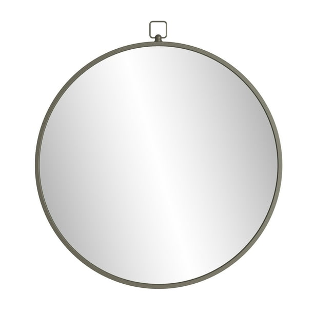 Barnyard Designs 30 inch Round Mirror, Modern Bathroom Mirrors for Wall