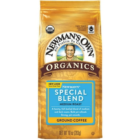 Newman's Own Organics Newman's Special Blend Medium Roast Ground Coffee, 10