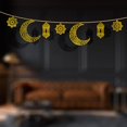 thumbnail image 4 of 2 Juego de adornos colgantes de luna y estrella, colgante acrílico Eid, suministros para fiestas, 1 Juego, 4 of 5